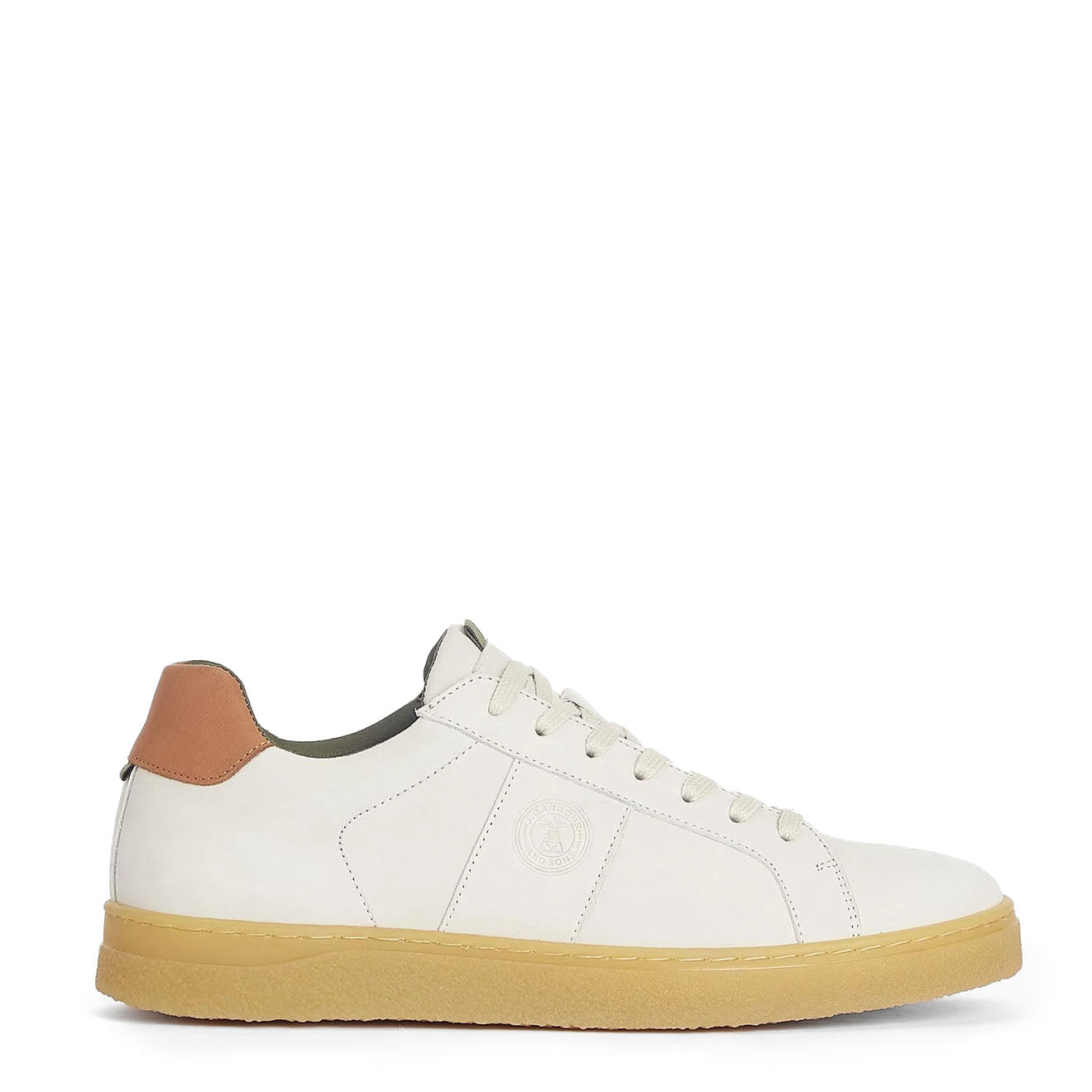 Barbour Reflect Trainer Off White - Parasol Store