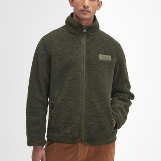 Barbour Reversible Fleece Jacket Fern - Parasol Store