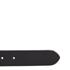 Barbour Reversible Tartan Leather Belt Black/Modern Tartan - Parasol Store