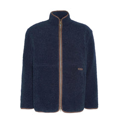 Barbour Rydal Fleece Jacket Navy - Parasol Store