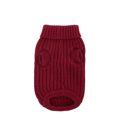Barbour Saltburn Dog Jumper Biking Red