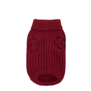 Barbour Saltburn Dog Jumper Biking Red