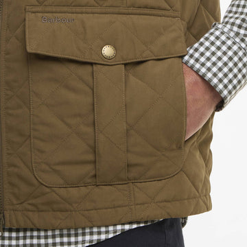 Barbour Sander Quilted Gilet Beech