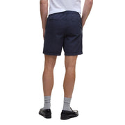 Barbour Seersucker Relaxed Short Navy - Parasol Store