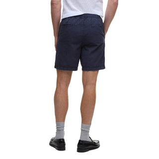 Barbour Seersucker Relaxed Short Navy - Parasol Store