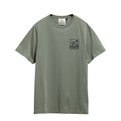 Barbour Setter Graphic Tailored T-Shirt Agave Green