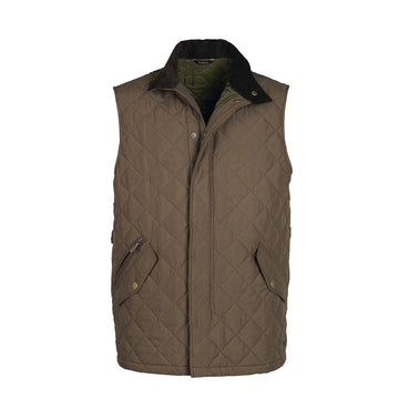 Barbour Shoveler Gilet Dark Olive