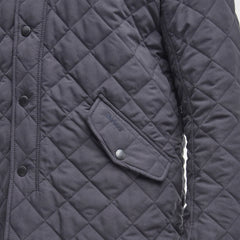 Barbour Shoveler Quilt Jacket Navy - Parasol Store