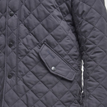 Barbour Shoveler Quilt Jacket Navy - Parasol Store