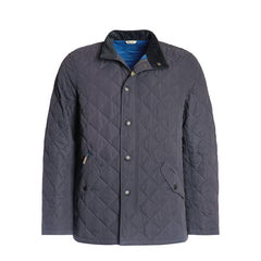 Barbour Shoveler Quilt Jacket Navy - Parasol Store