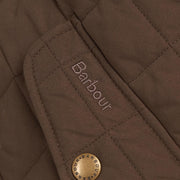 Barbour Shoveler Quilted Jacket Dark Olive - Parasol Store