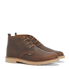 Barbour Siton Desert Boots Classic Brown - Parasol Store
