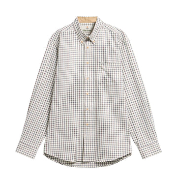 Barbour Sporting Tattersall Regular Fit Shirt Dark Bordeaux