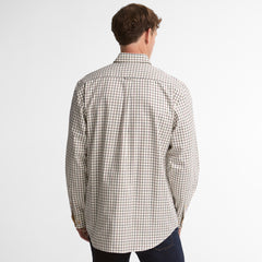 Barbour Sporting Tattersall Regular Fit Shirt Dark Bordeaux