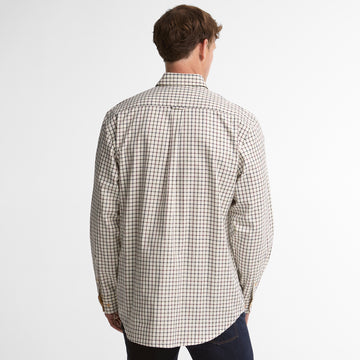 Barbour Sporting Tattersall Regular Fit Shirt Dark Bordeaux