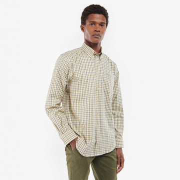 Barbour Sporting Tattersall Regular Fit Shirt Navy / Olive