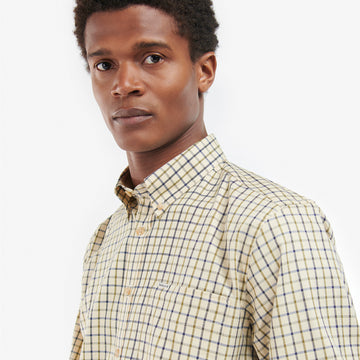 Barbour Sporting Tattersall Regular Fit Shirt Navy / Olive