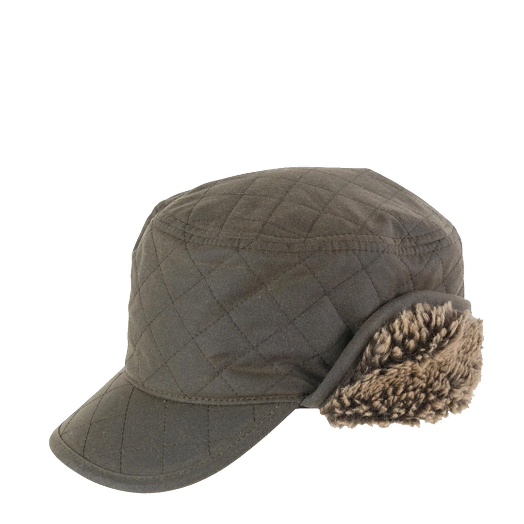 Barbour Stanhope Hunting Cap Olive - Parasol Store