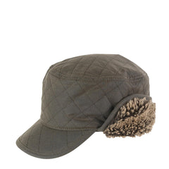 Barbour Stanhope Hunting Cap Olive - Parasol Store