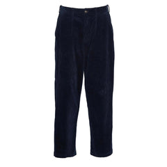 Barbour Stretch Cord Relaxed Fit Trouser Dark Navy - Parasol Store