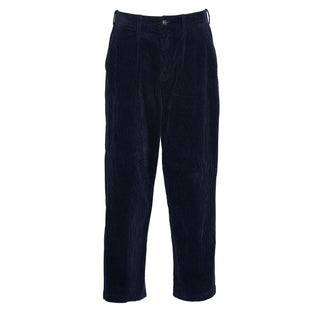 Barbour Stretch Cord Relaxed Fit Trouser Dark Navy - Parasol Store