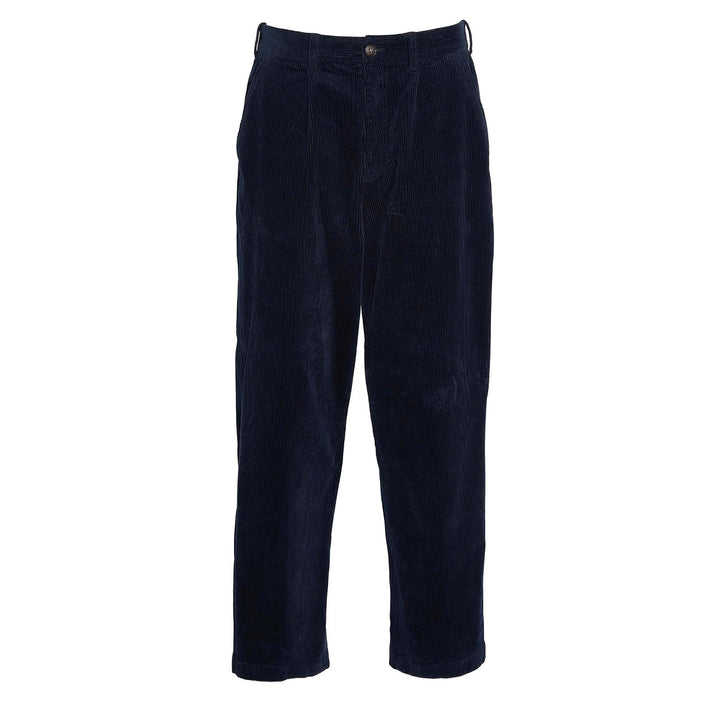Barbour Stretch Cord Relaxed Fit Trouser Dark Navy - Parasol Store