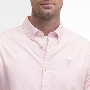 Barbour Striped Oxtown Tailored L/S Shirt Pink