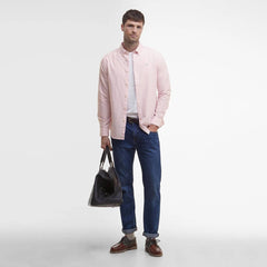 Barbour Striped Oxtown Tailored L/S Shirt Pink
