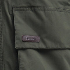 Barbour Swinton Waterproof Jacket Olive - Parasol Store