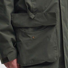 Barbour Swinton Waterproof Jacket Olive - Parasol Store