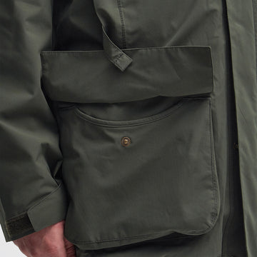 Barbour Swinton Waterproof Jacket Olive