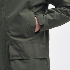 Barbour Swinton Waterproof Jacket Olive - Parasol Store