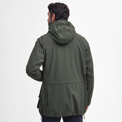 Barbour Swinton Waterproof Jacket Olive - Parasol Store