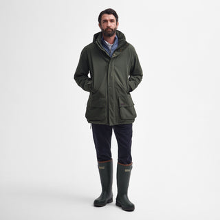 Barbour Swinton Waterproof Jacket Olive