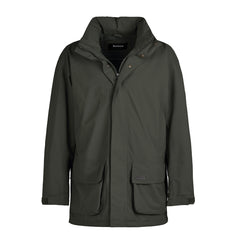 Barbour Swinton Waterproof Jacket Olive - Parasol Store