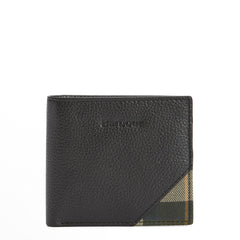 Barbour Tarbert Leather Wallet Black / Ancient