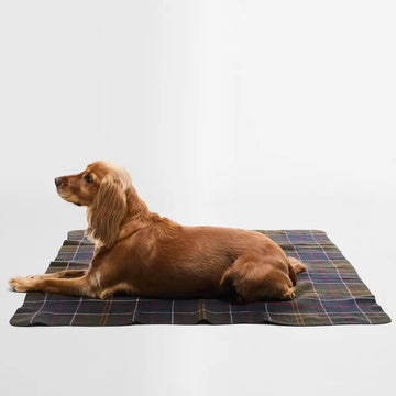 Barbour Tartan Dog Blanket Classic Tartan