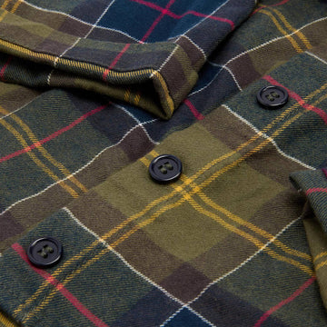 Barbour Tartan Fortrose Dog Shirt Classic Tartan - Parasol Store