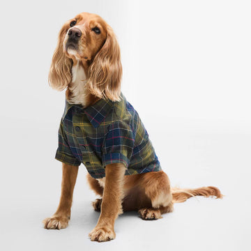 Barbour Tartan Fortrose Dog Shirt Classic Tartan - Parasol Store