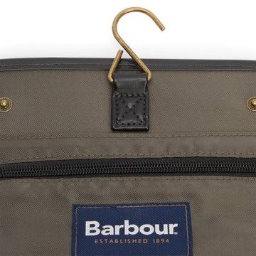 Barbour Tartan Hanging Washbag Classic/Beacon - Parasol Store