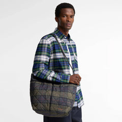Barbour Tartan Liddesdale Tote Bag Shadow Classic Tartan