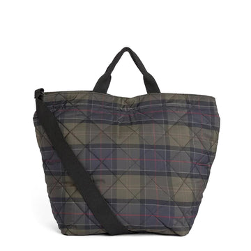 Barbour Tartan Liddesdale Tote Bag Shadow Classic Tartan