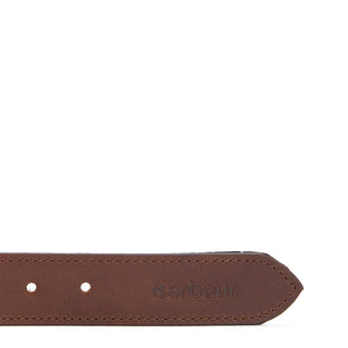 Barbour Tartan Reversible Leather Belt Classic Tartan - Parasol Store