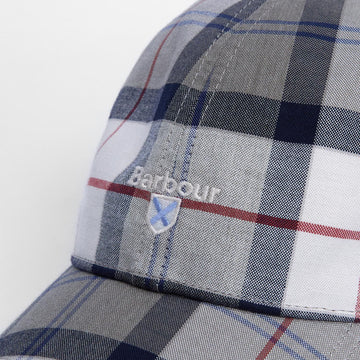Barbour Tartan Sports Cap Bleached Pine Tartan - Parasol Store