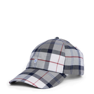 Barbour Tartan Sports Cap Bleached Pine Tartan - Parasol Store