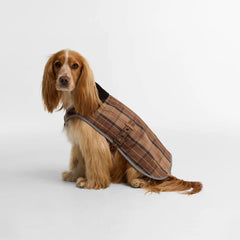 Barbour Tartan Waterproof Dog Coat Muted Tartan