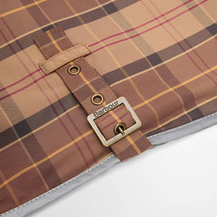 Barbour Tartan Waterproof Dog Coat Muted Tartan