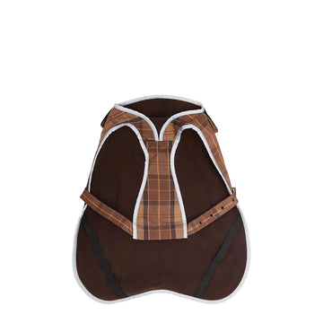 Barbour Tartan Waterproof Dog Coat Muted Tartan