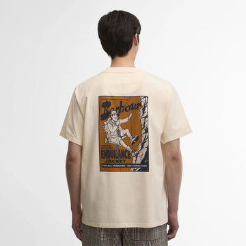 Barbour Terrain Oversized Graphic T-Shirt Neutral