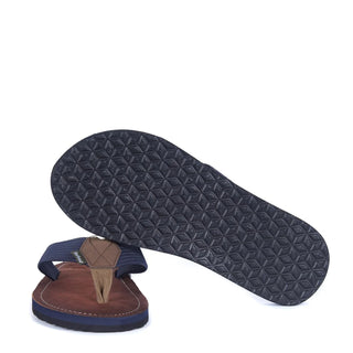 Barbour Toeman Beach Sandal Navy - Parasol Store